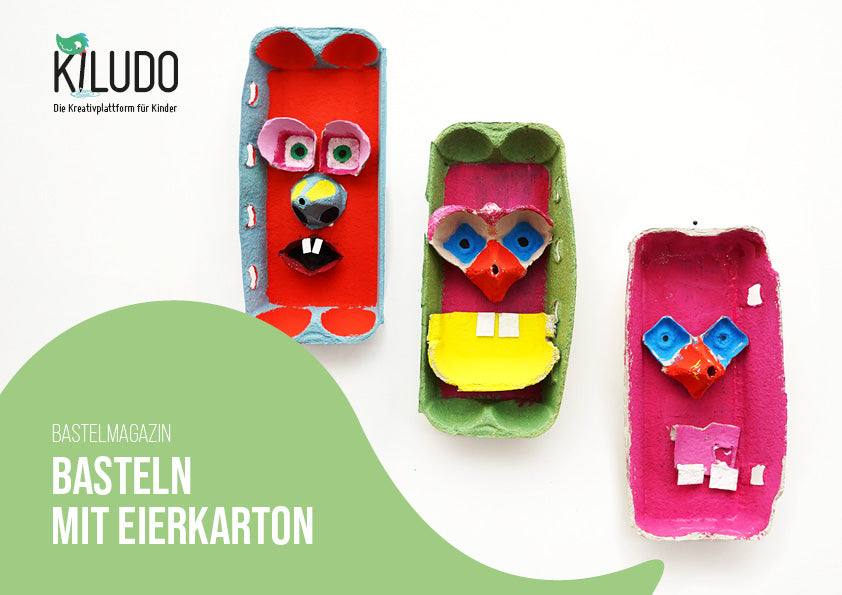 Bastelmagazin «Basteln mit Eierkarton»