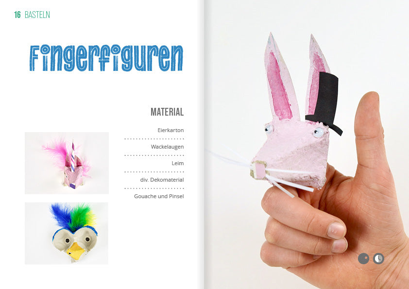 Bastelmagazin «Basteln mit Eierkarton»